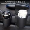 Futwod Car Drink Holder Cup Holder for Rear Seat Door Pocket Seat Pocket Storage Attachment Cup Holder for Car Pet Bottles Water Bottles Convenient