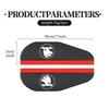 AAAJD1 2PCS Carbon Fiber Car Rearview Mirror Rain Eyebrow Sticker For Skoda S Kodiaq Octavia 2 3 Yeti Karoq Rapid Fabia VII VRS
