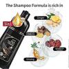 100ML 3-in-1 Hair Color Shampoo Ammonia-Free Herbal Ingredients Moisturising Protecting Hair Black Hair Dye