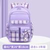 Schoolbag New Elementary School Bag Children's Bag for Grades 1-1 Ultra Light Burden Reduction Girls Bow Princess Backpack Large Capacity