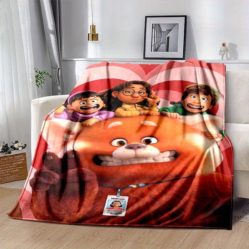 1 Stück, "Home Decor Roter Panda Decke Perfekt für Sofa, Schlafzimmer, Wohnzimmer, Reisen, Camping"