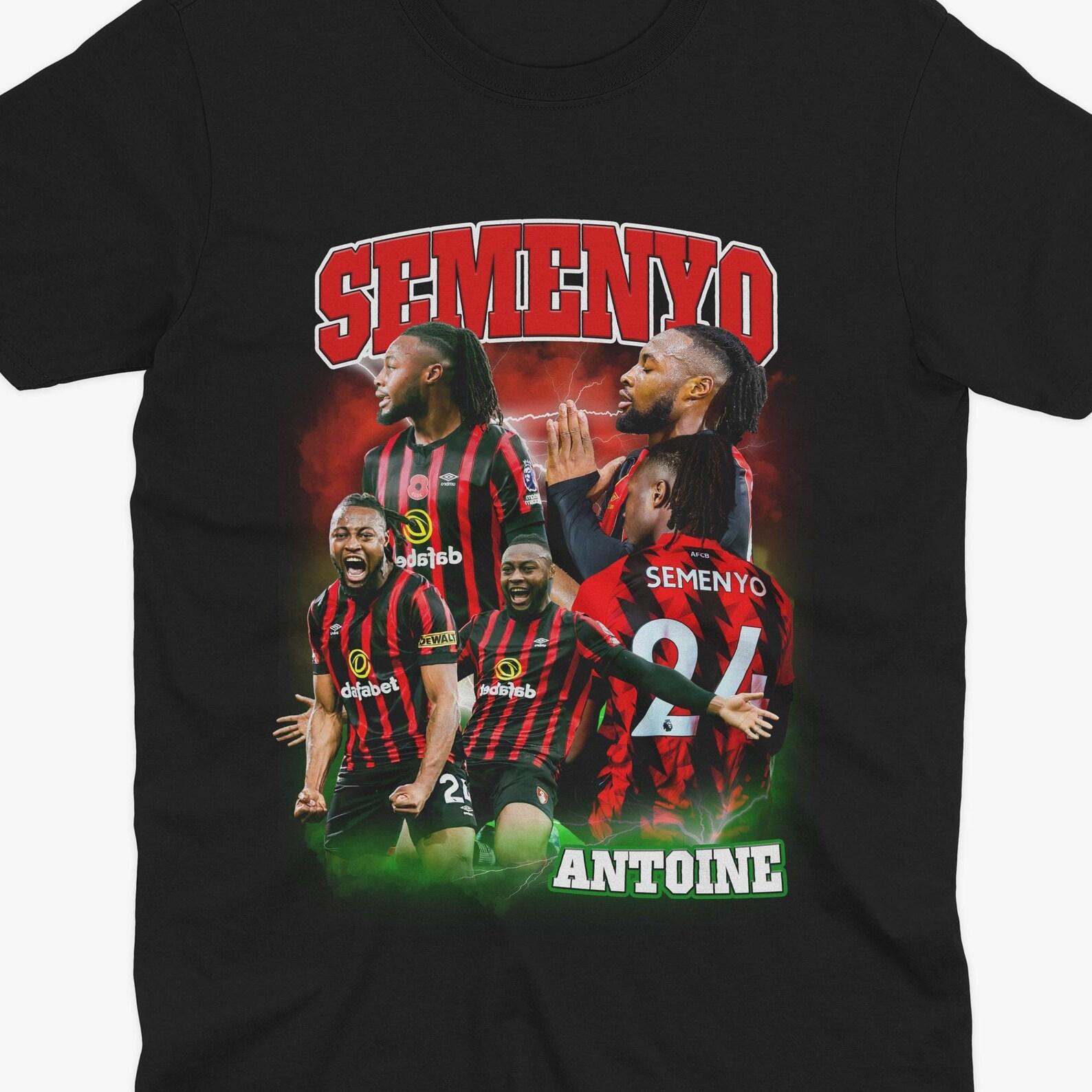 Antoine Semenyo Homage | Bournemouth T Shirt | Bournemouth FC | Semenyo T Shirt | Football T Shirt | Bournemouth Fan Bournemouth Gift Ghana XL