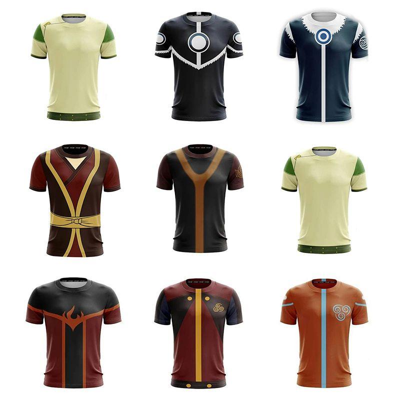 Avatar The Last Airbender Tshirt For Women And Men With Stunning 3d Print And Breathable Soft Material