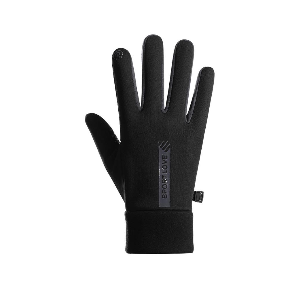 Winter gloves women's warm touch screen electric vehicle riding windproof waterproof men's and women's models fleece thickened non-slip