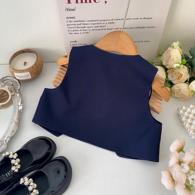 Girls' Bunny Vest & Skirt Set - Autumn/Spring