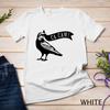 Funny Blackbird Crow Ca Caw for Bird Watching Crow Lovers Unisex T-shirt
