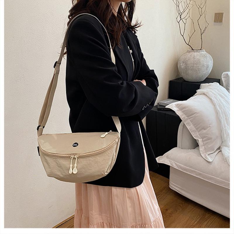 High-end Single-shoulder Cloth Bag, Niche and Versatile Crossbody Bag for Women