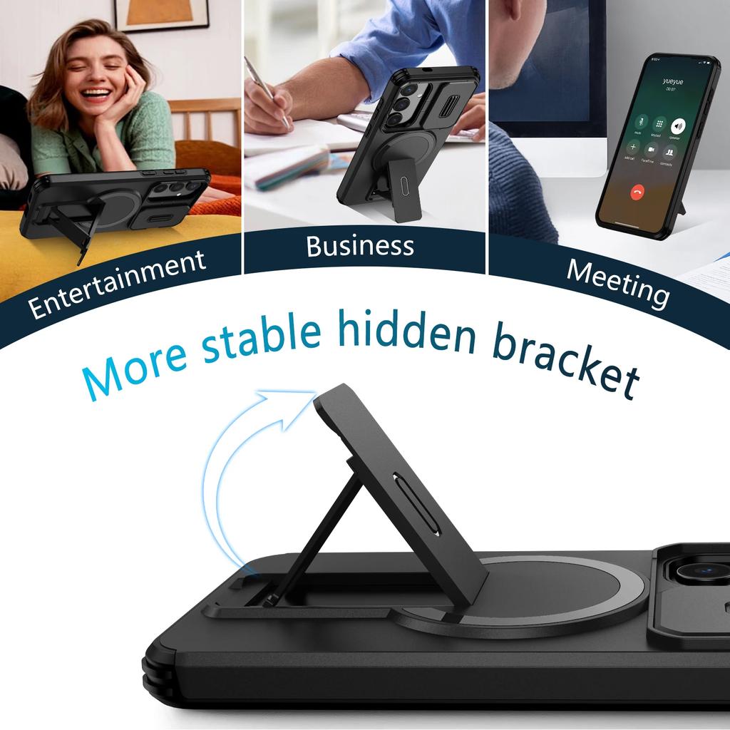 Cover for Samsung Galaxy S25 FE S24 Plus S25 Ultra A17 A56 A16 A36 A26 Dual Layer Case Military Grade Protection Cover