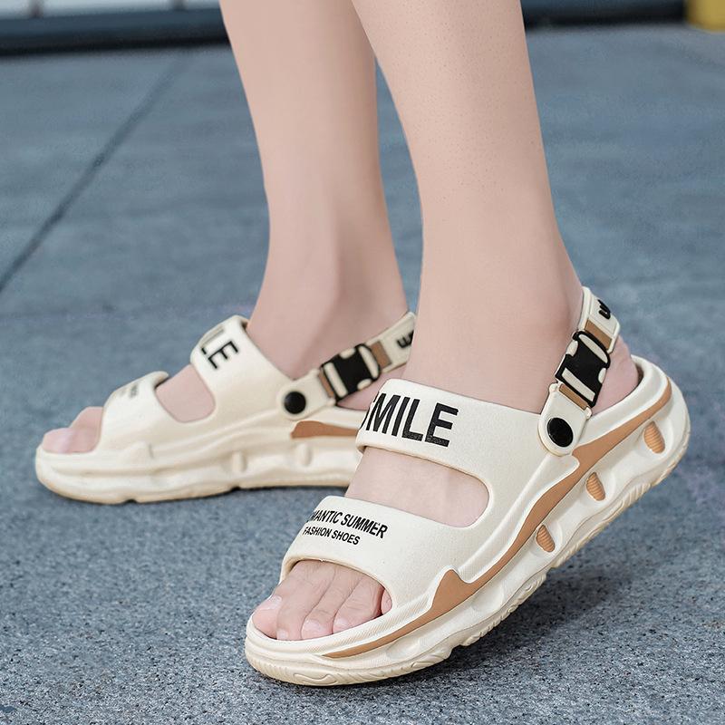 Slippers men's 2025 summer new men's youth trend outer wear non-slip driving soft bottom dual-purpose beach cool slippers