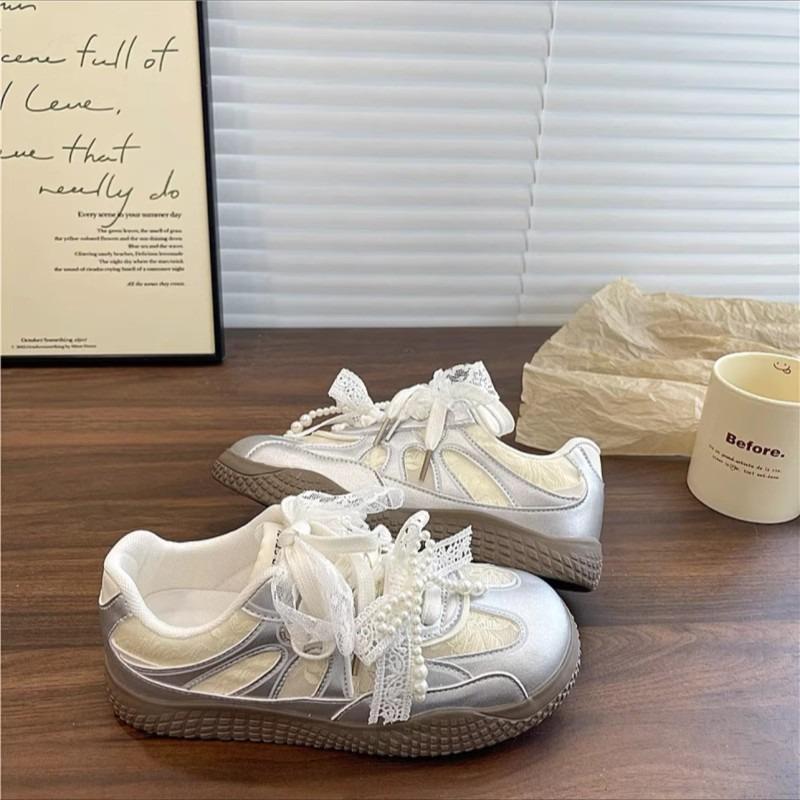 Luxury Sneakers for Women 2026 New Casual Shoes Lace Up Platform Vulcanized Shoes for Women Ballet Shoes Breathable Tennis Sho