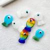 DIY Handmade Clownfish Glass Beads: Cute, Colorful, Hand-painted Animal Ornaments