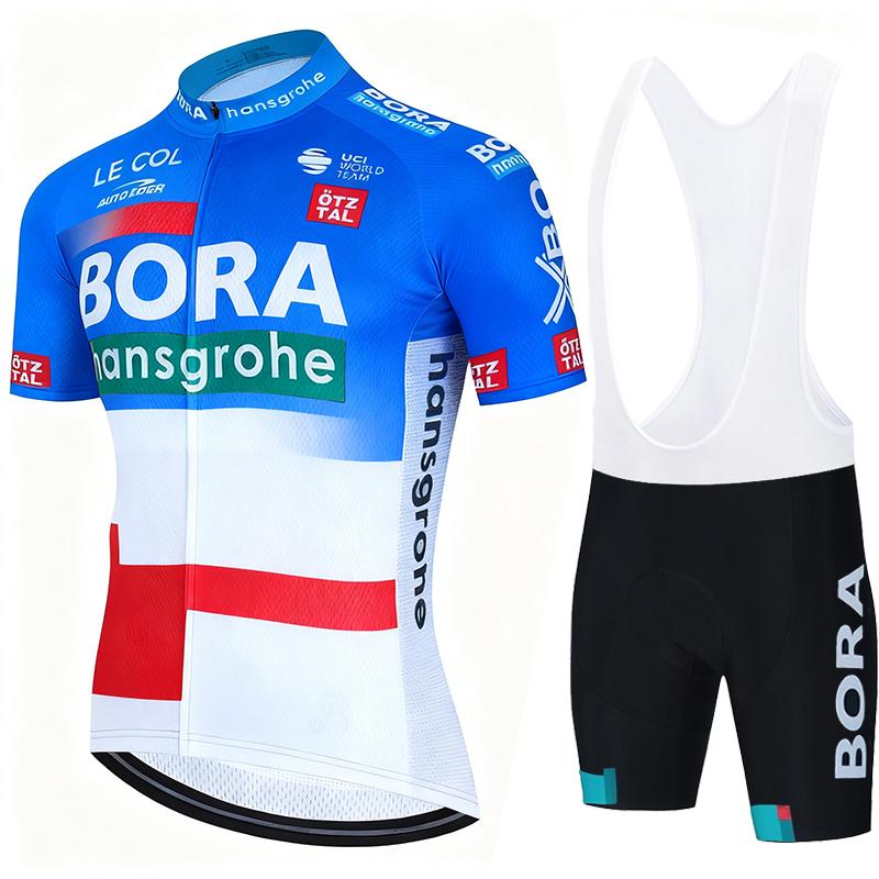 Cycling Jerseys UCI BORA Costume for Men's Bike Bicycle Blouse Set Mtb Clothing Mens Jersey Mountain Mallot Man Summer Clothes