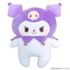 MORIPiLO Morishita Sanrio Body Pillow 36x48cm Large Stuffed Animal Cushion Character Goods SANRIO Furapiro Purple 4621266 Kuromi-chan