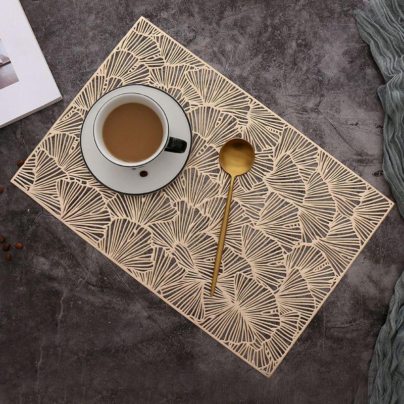 Rectangular Insulation Mat, Household Bowl Mat, Heat-resistant and Heat-resistant Dining Table and Tableware Mat