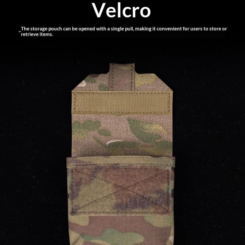 Small Pouch Lightweight Utility Bag Molle Daily Sundry Holder General Outdoor Bag Bicycle Camping Emergency Bag Essential Pouch