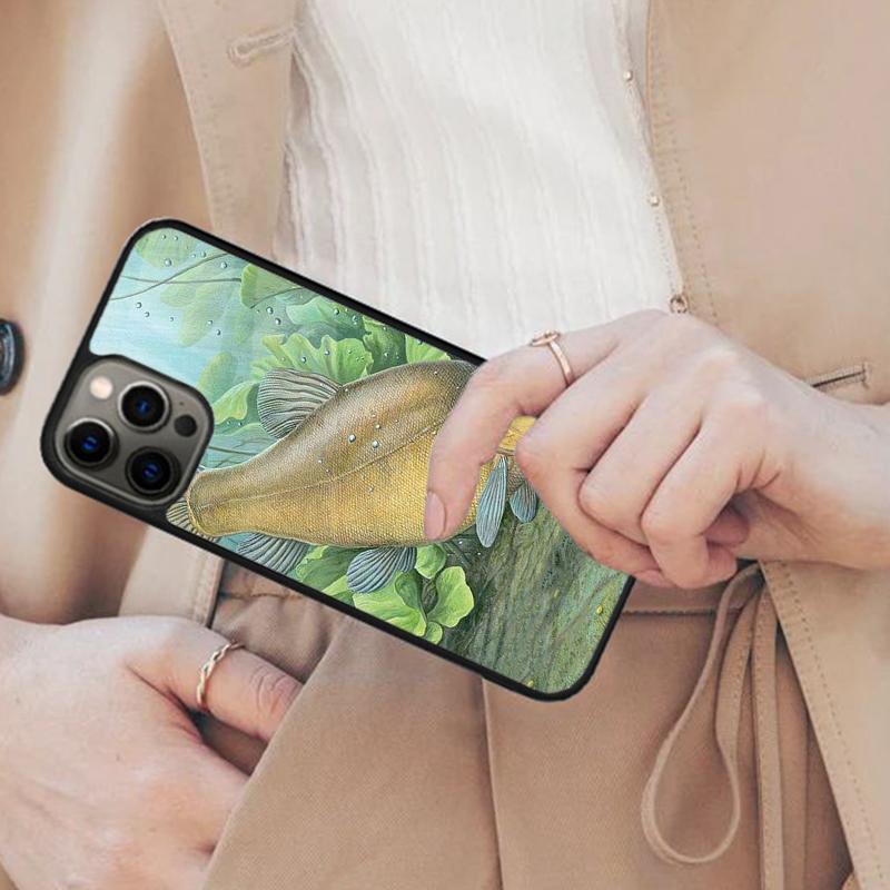 

Carps Fish Fishing Magnetic Phone Case For APPLE iPhone 17 Air 16 14 13 12 Pro Max 15 Plus Wireless Charge With MagSafe Cover iPhone 13mini