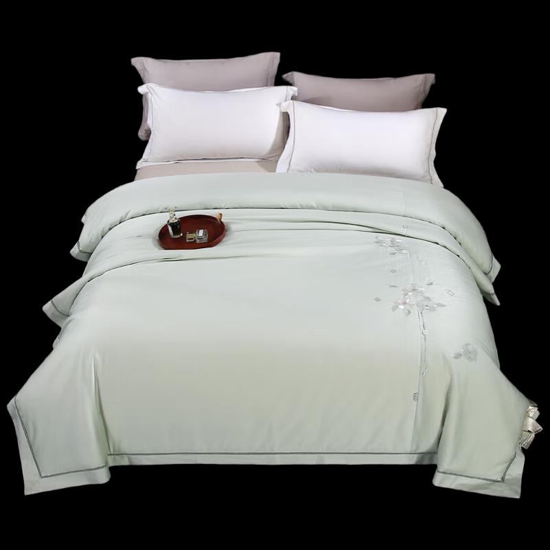 Youmeng Jiaju Tussah Seidendecke mit abnehmbarem Bezug