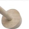 New Double Side Baking Supplies Pastry Pusher Cake Tools Wooden Egg Tart Tamper