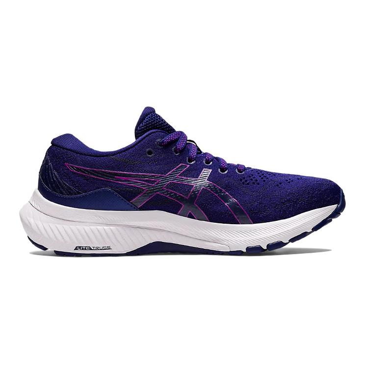Nye Asics GEL KAYANO 29 Sklisikre og Slitesterke Pustende Lav Topp Løpesko for Barn Mørkelilla Tenåringer 1014A275-401