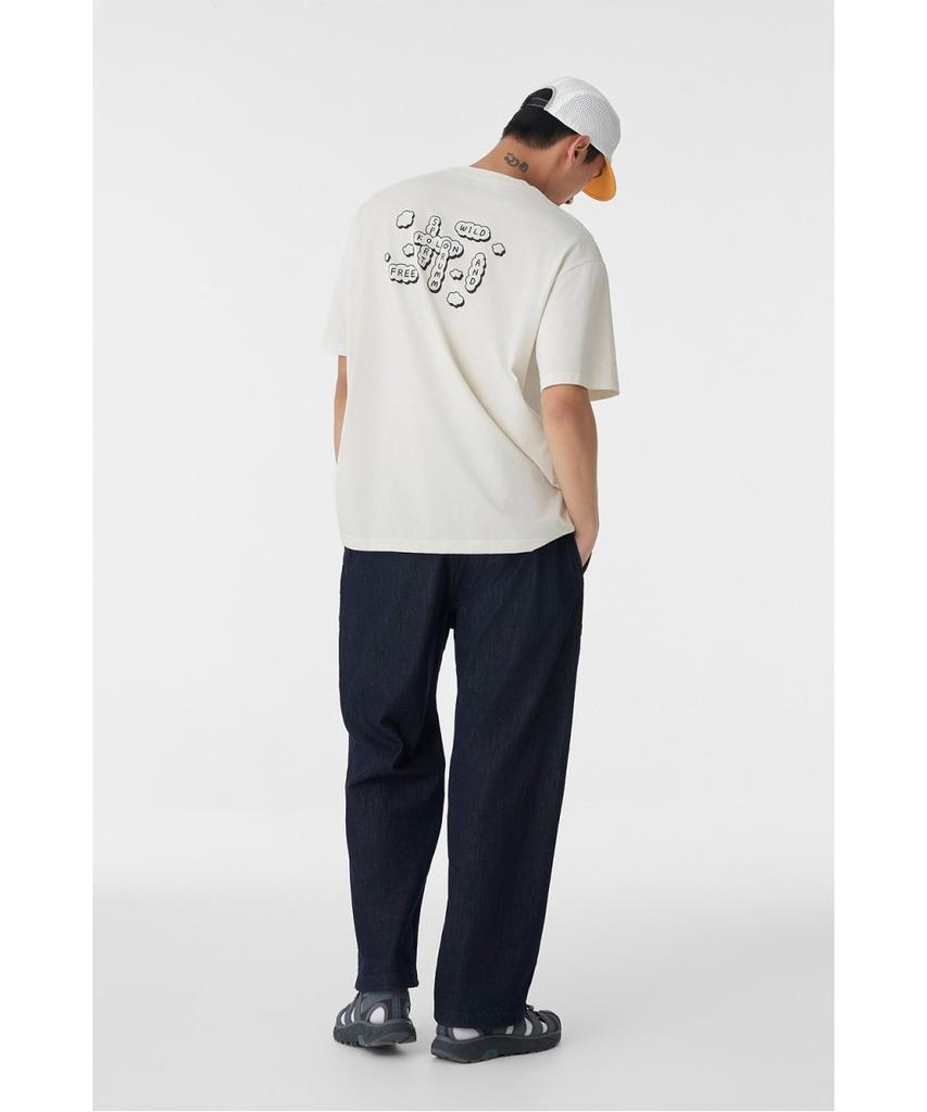 Koolongseupocheu [Ks X Orumm] Unisex Bouldering Denim Regular Fit Pants Jwpnm26821Ind