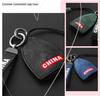 Universal Alcantara Car Key Bag for Men & Women, Compatible with Bentley, Hongqi, Lincoln – Fashionable Pull-Out Keychain.