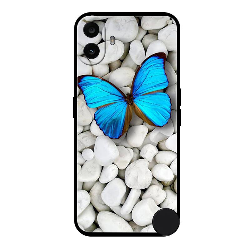 Case For Nothing CMF Phone 1 Case Silicone Protective Cover for Nothing CMF Phone 1 One Bumper Protector Flowers Fundas Coque