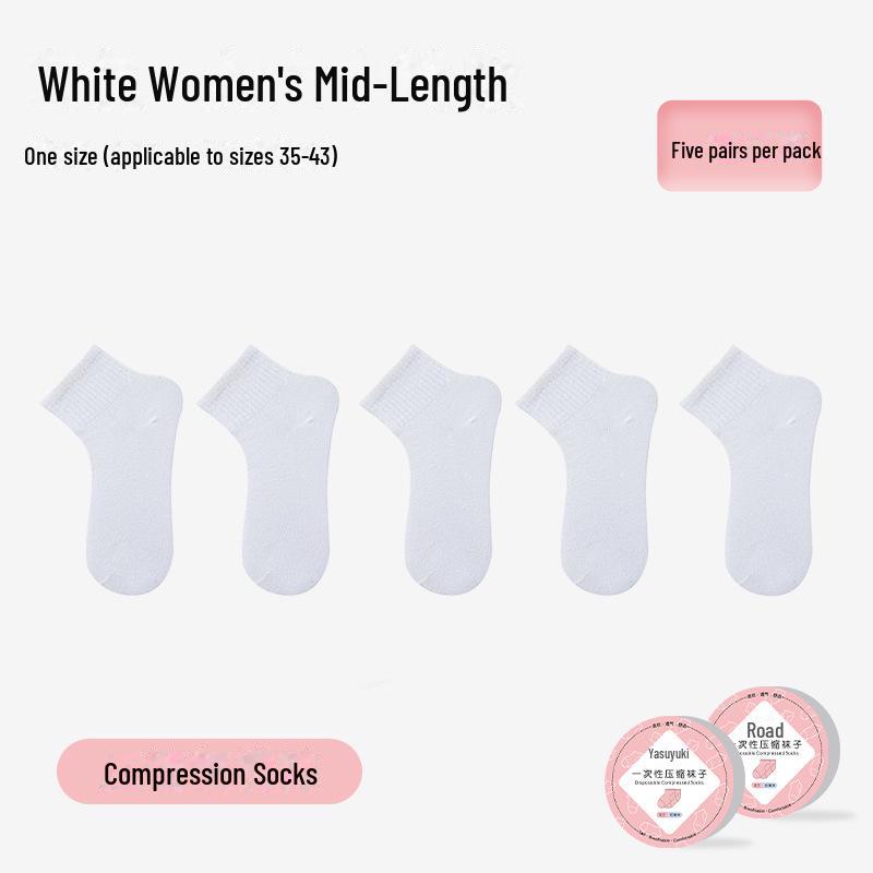 Unisex Cestovní Jednorázové a Pratelné Deodorantové Ponožky