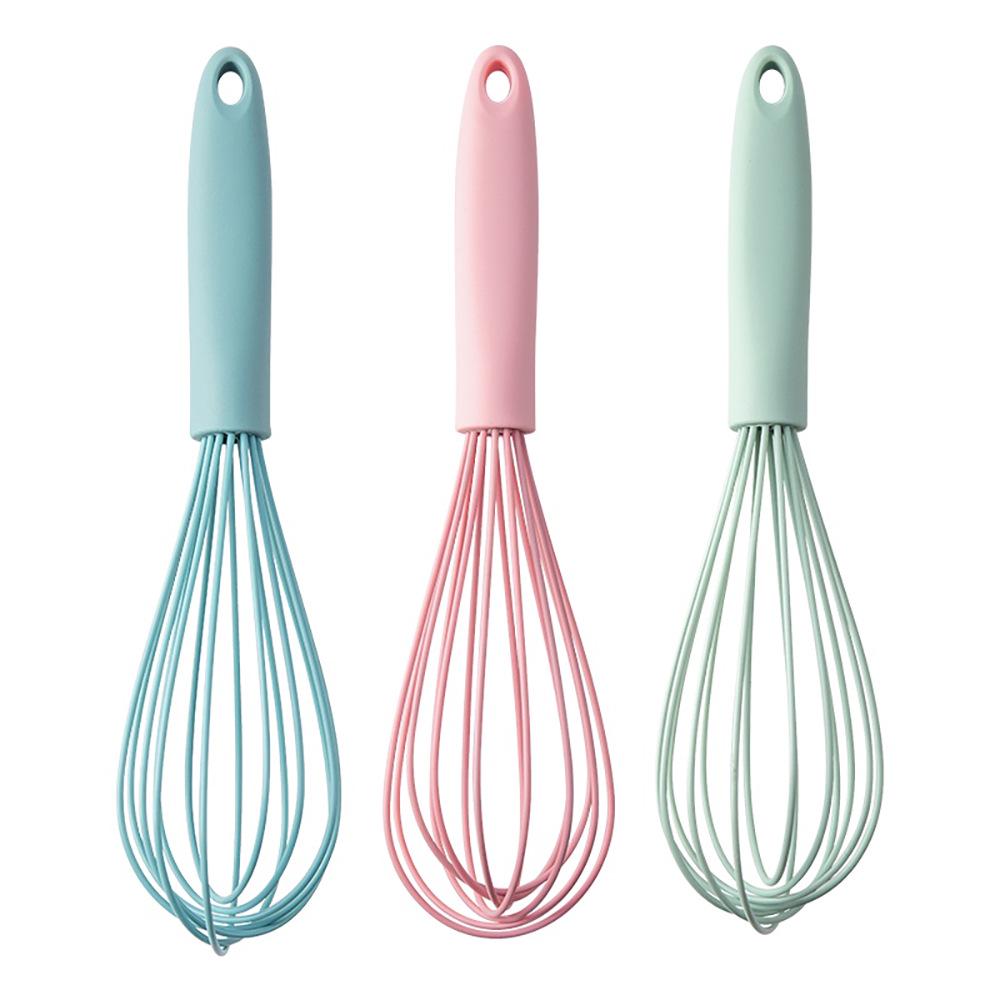 10-inch Silicone Whisk & Egg Beater for Kitchen Baking