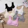 Girls Bra Breathable Teenager Bras for Kids Adolescente Lingerie Solid Color Teen Vest Girls Tube Tops Underwear