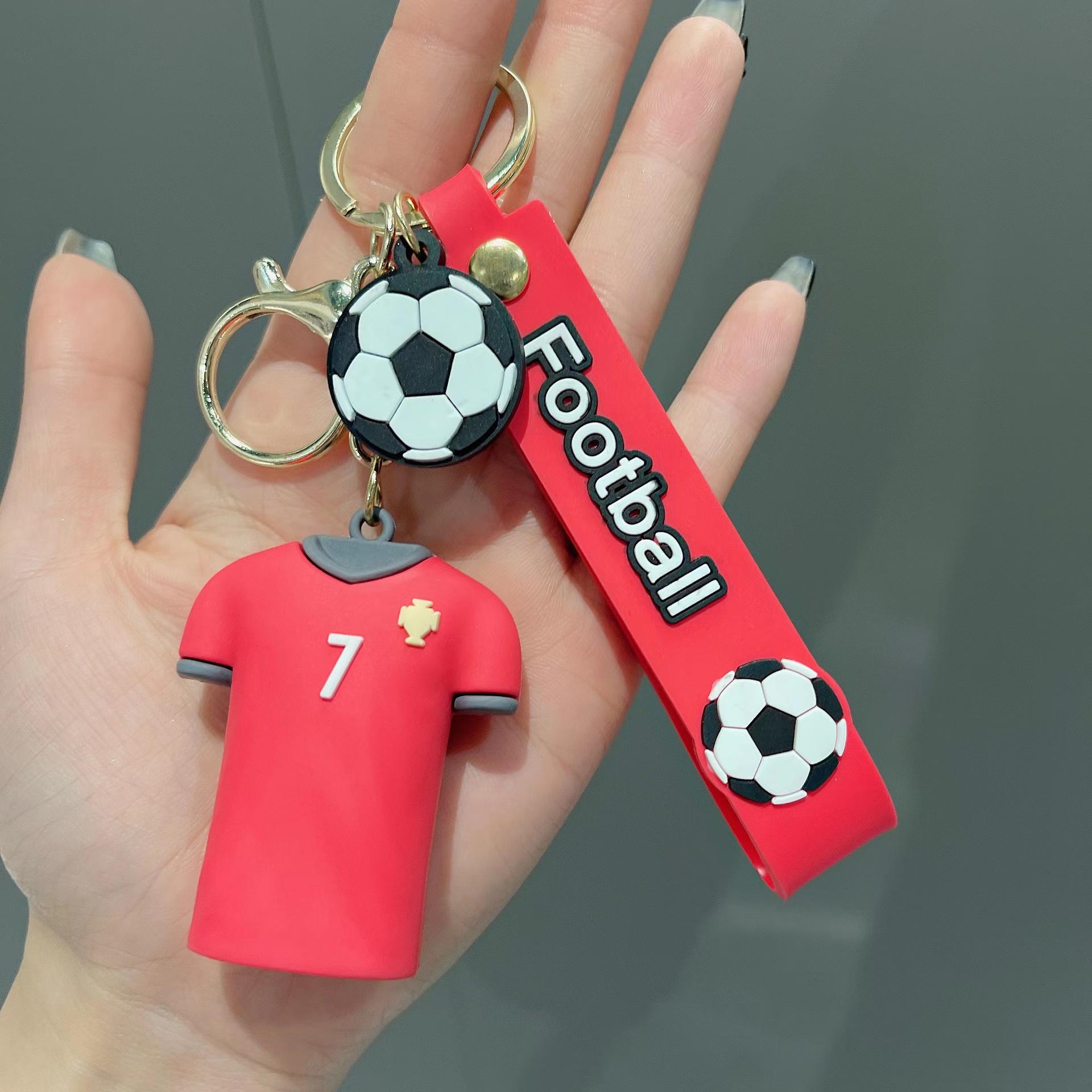 World Cup Soccer Jersey Keychain Pendant Souvenir