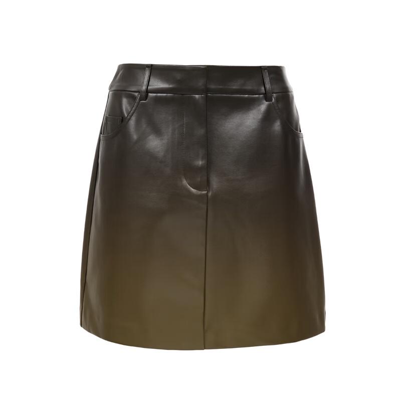 VEROMODA High-Waist Gradient A-Line Skirt