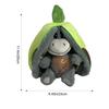 Breathing Avocado Donkey Sleeping Doll Strawberry Donkey Plush Toy Stuffed Creative Into Fruit Transform 30cm Kid Birthday Gift