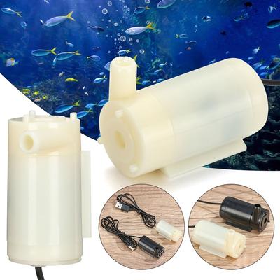 Mini DC 5V Water Flowers Fish Tank Fountain Aquarium Supplies Motor Pump Submersible Pump