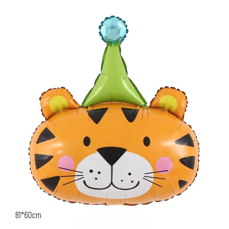 Cartoon zwierząt balon foliowy motyl dinozaur balony z helem dla dziecka dekoracje na przyjęcie urodzinowe dla dzieci