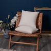 Pillowcase Only Luxurious French Creamy Style Chenille Pillow Cover With Geometric Patterns