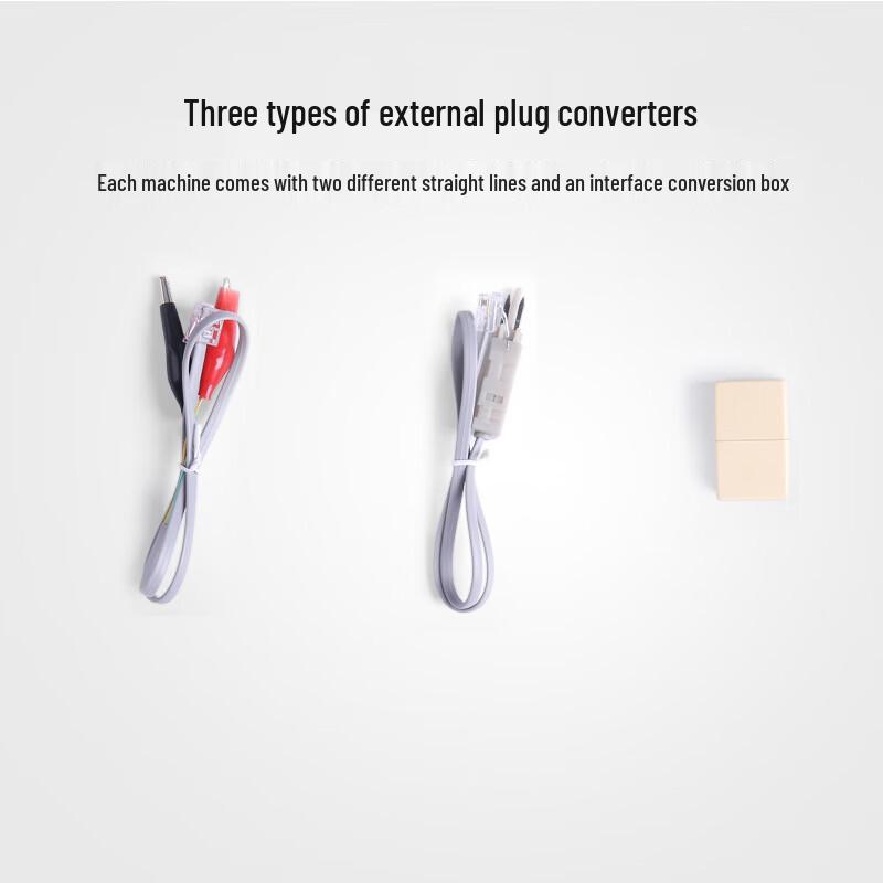 Chino C019 Cable and Phone Line Tester with Multiple Plugs