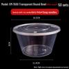 Disposable Round Food Containers with Lids