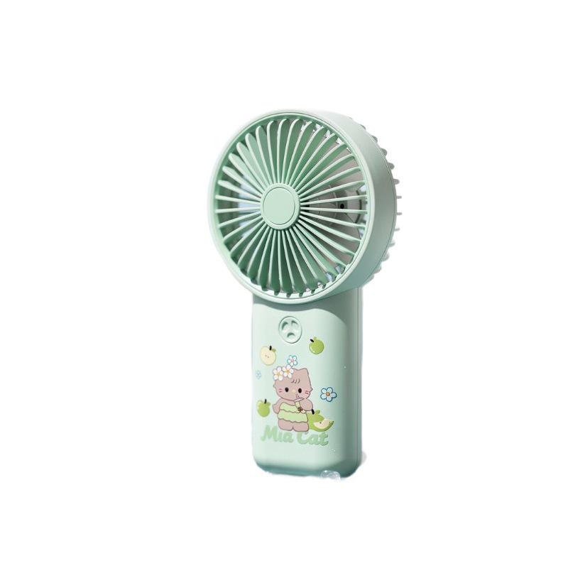 Portable Silent USB Mini Fan with High Wind Power for Desktop and Handheld Use