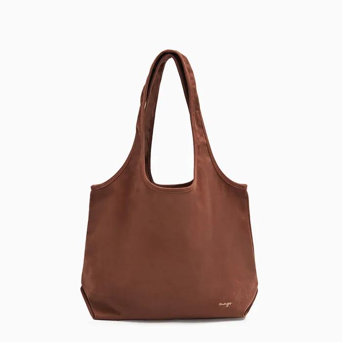 Tank Top Canvas Shopper Bag_Cinnamon Brown