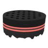 Barber Tool Big Holes Hair Sponge Brush Double-Sided Professional Sponge Brush Easy To Use Durable Afro Coil Comb Home Use