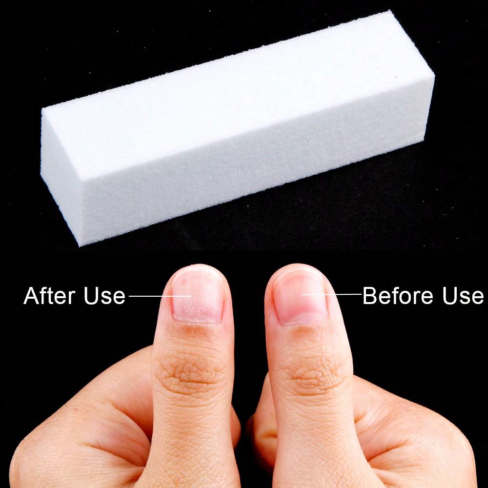 10Pcs Nail Buffer Professional Nail File Polisher Block Manicure Pedicure Files Sanding Polishing Sponge Nail Art Accessories,Nail Supplies,Nail 