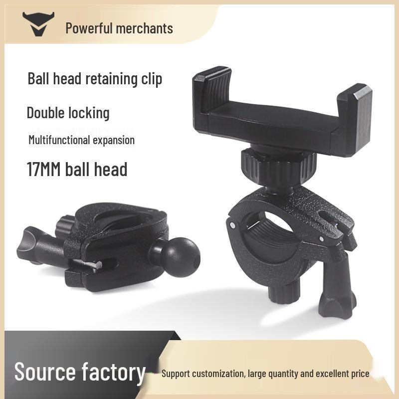 360° Rotating Phone Mount for Bicycle, Motorcycle, and Scooter – Navigation/Live Streaming Holder