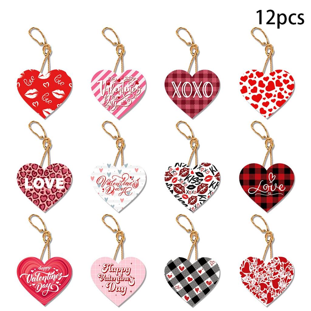 Valentine's Day Paper Hearts Decorative Valentines Decor For Christmas Valentine's Day Wedding Anniversary Themed Party
