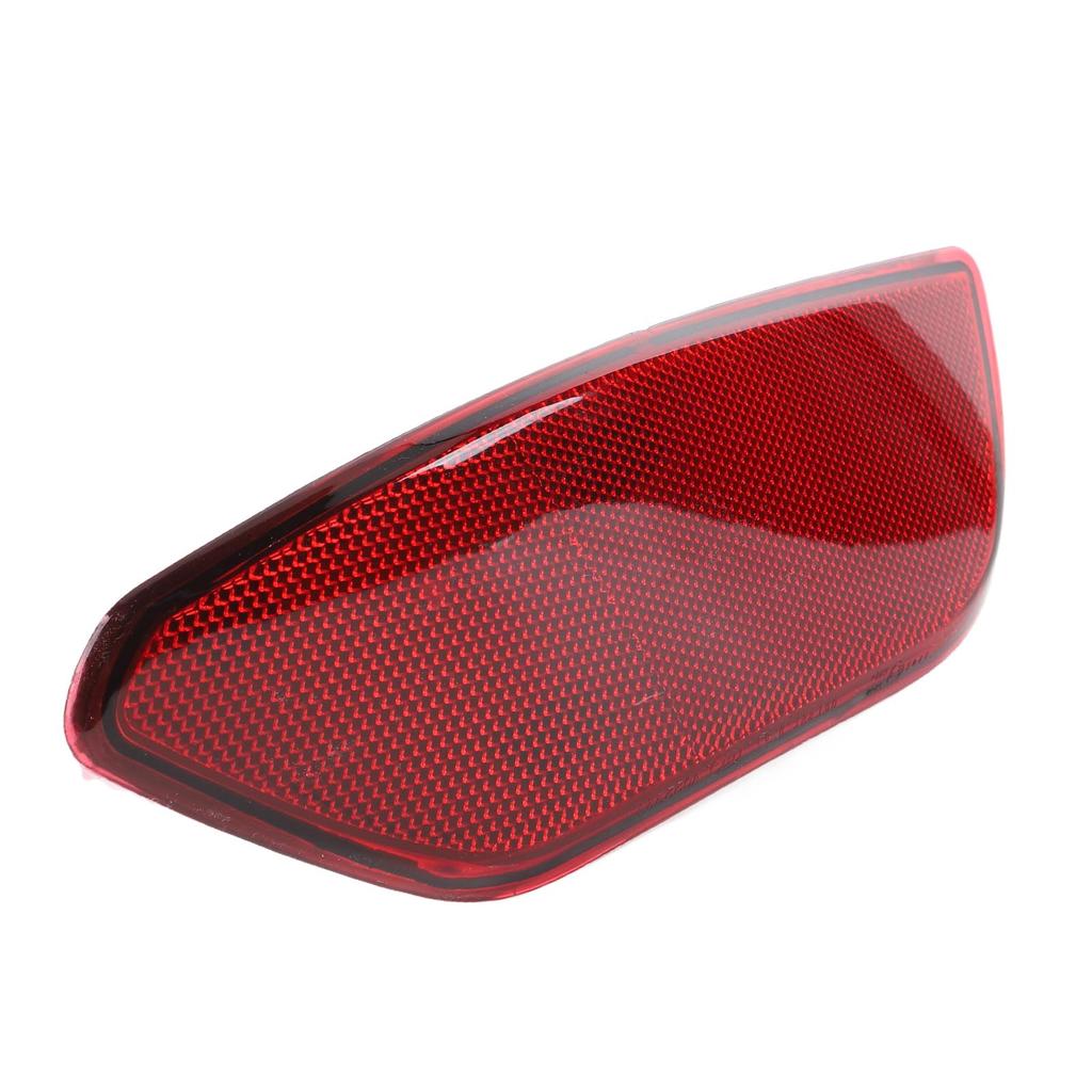 Pair of Rear Bumper Reflector Trim Sturdy ABS Material Red Lens Bumper Reflector Strip Cover