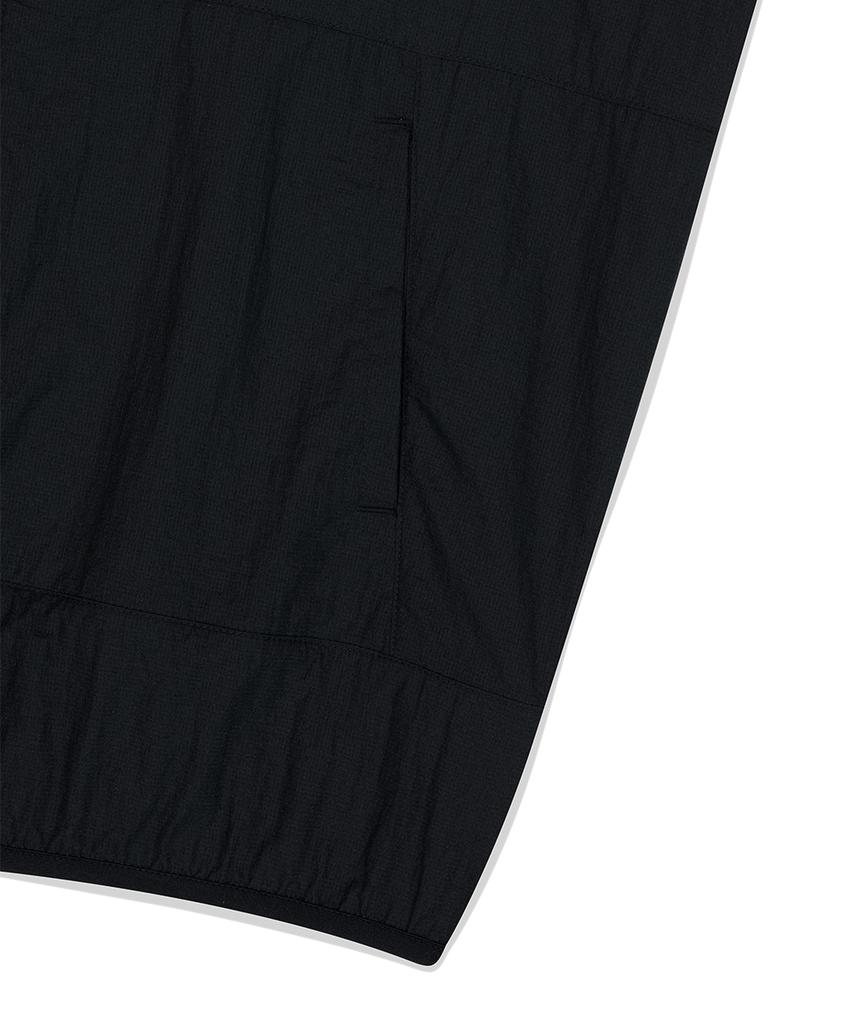 Mahagrid Eclipse Nylon Hood Vest Black(Mg2Fsmb966A)