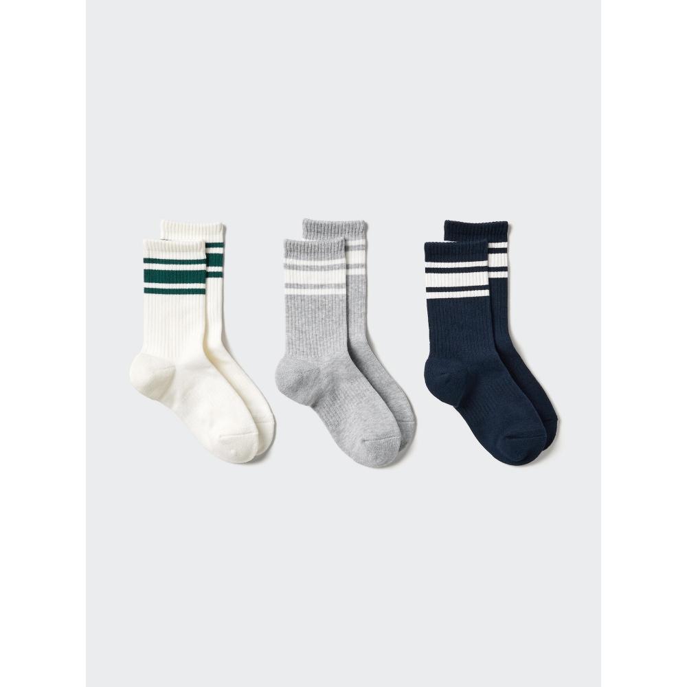 Uniqlo Kids SoCks 3p Line  C
