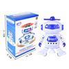 1Pcs Kids Robot Rotating Dance Toys With Music Led Light Electronic Walking Toys Fun Toy For Boys Girls Birthday Christmas Gift