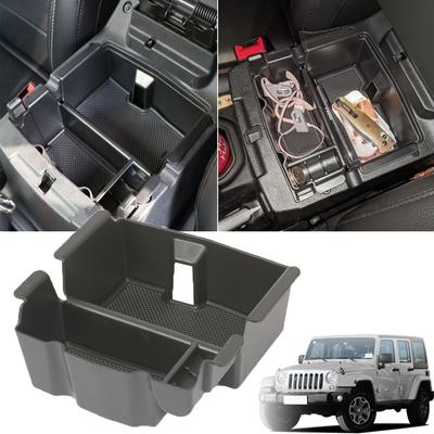 Organizator Consola Centrală Cutie de Depozitare Cotieră Tavă Container pentru Jeep Wrangler JL Gladiator JT 2018-2022 Accesorii Interioare Auto