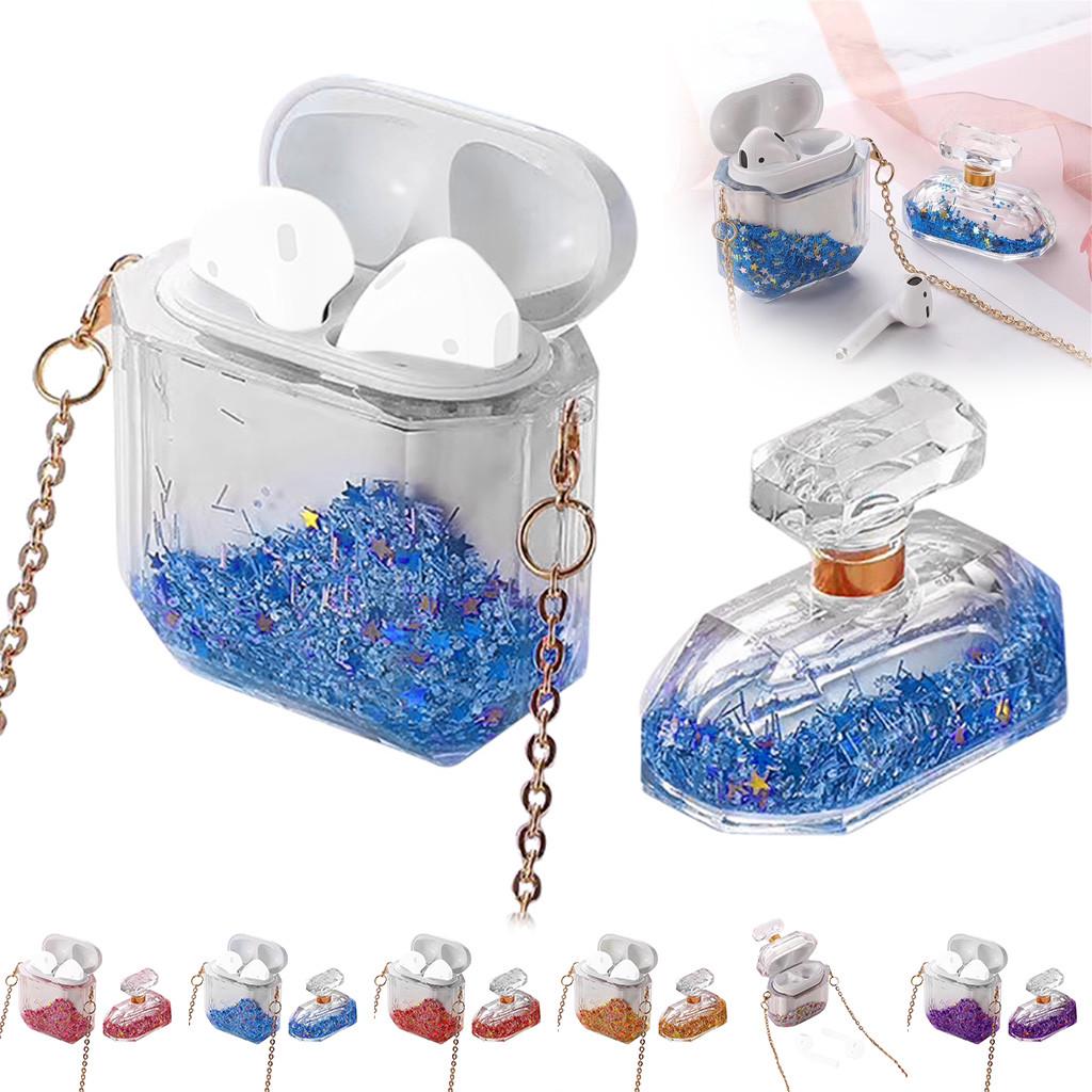 Bling Bling Магнитная застежка PC флакон для духов крышка чехол для AirPods для Apple – купить по низким ценам в интернет-магазине Joom