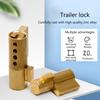 1 Stück Anhängerkupplung Schloss Einsteckbar Sicherheit für gepresste Kupplungsköpfe Komponente Wohnwagen Wohnmobile Teil Zubehör